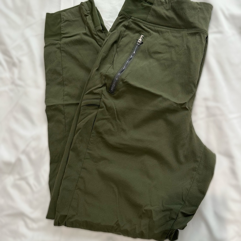 Athleta Olive Green Track Pants